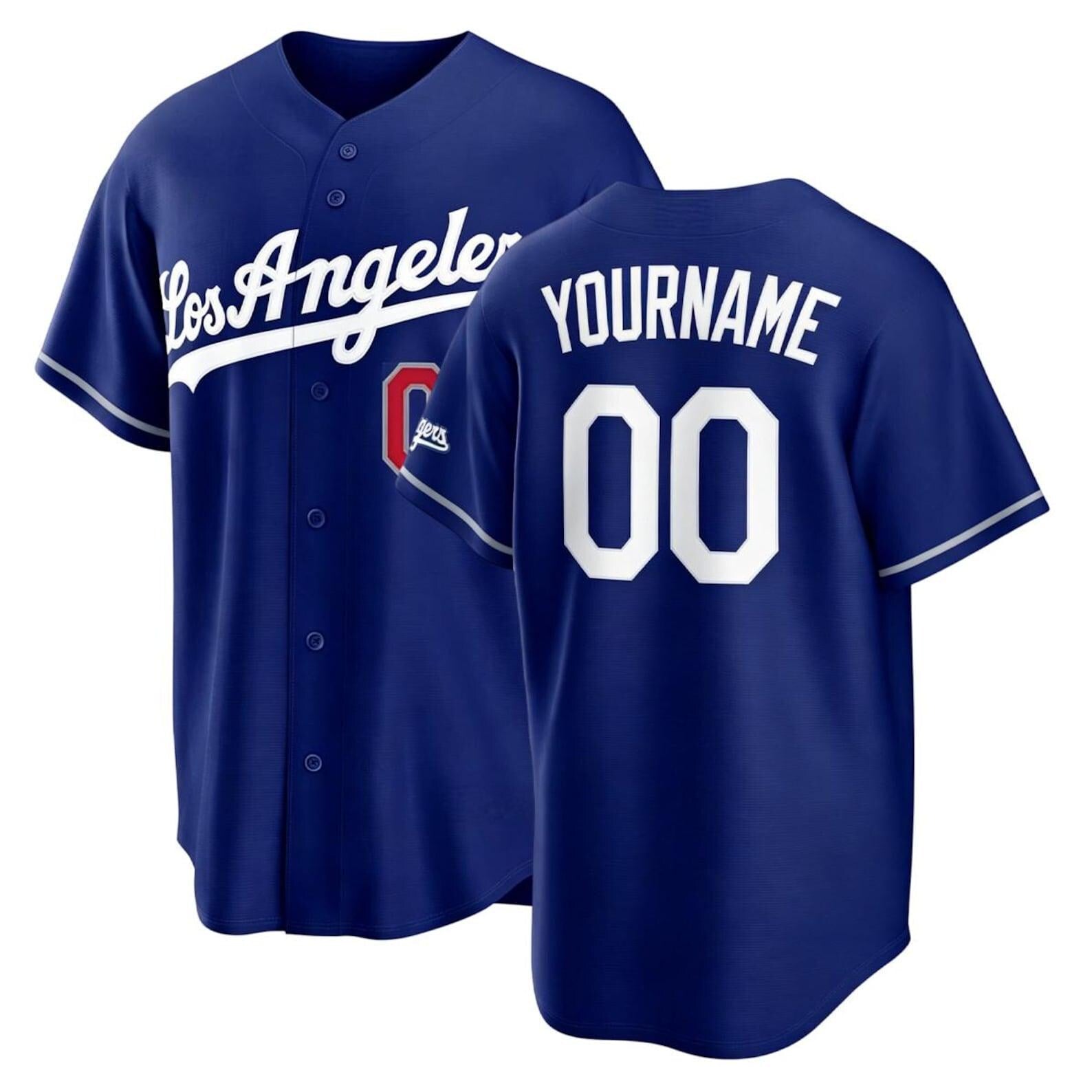 Personalized Los Angeles Baseball Jersey, Custom Name Number, Team sports shirts wedding Jersey Stitched Gift